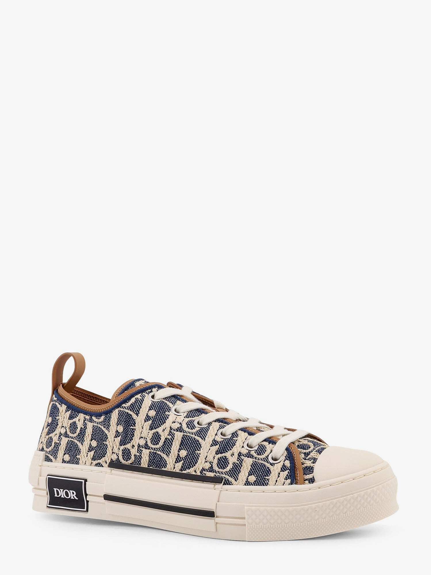 B23 LEAGUE DIOR OBLIQUE JACQUARD FABRIC LOW-TOP SNEAKERS - 2
