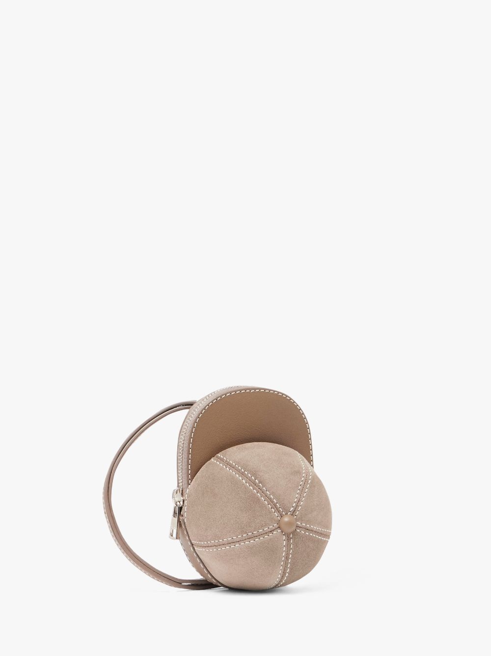 MINI CAP BAG - SUEDE CROSSBODY BAG - 2