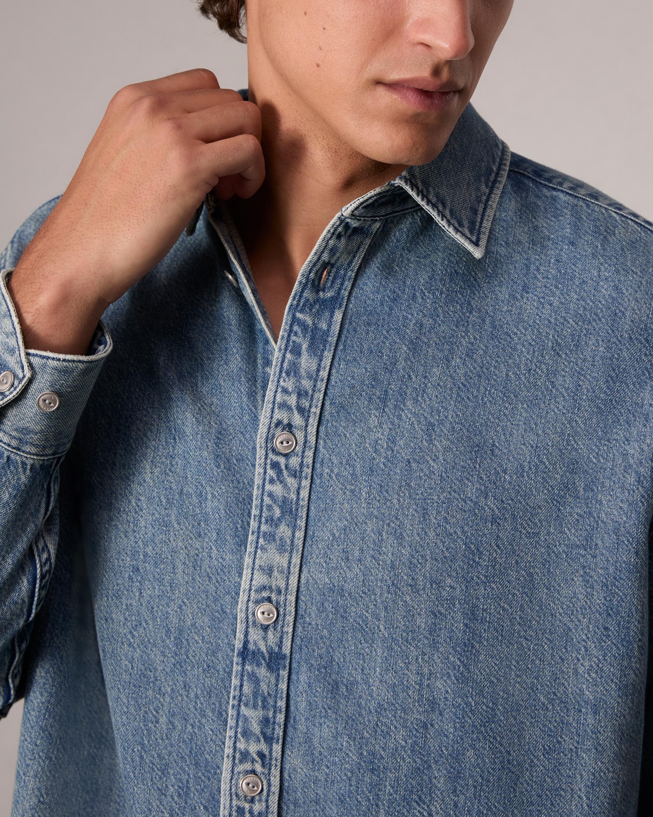 Matthew Denim Shirt - 6