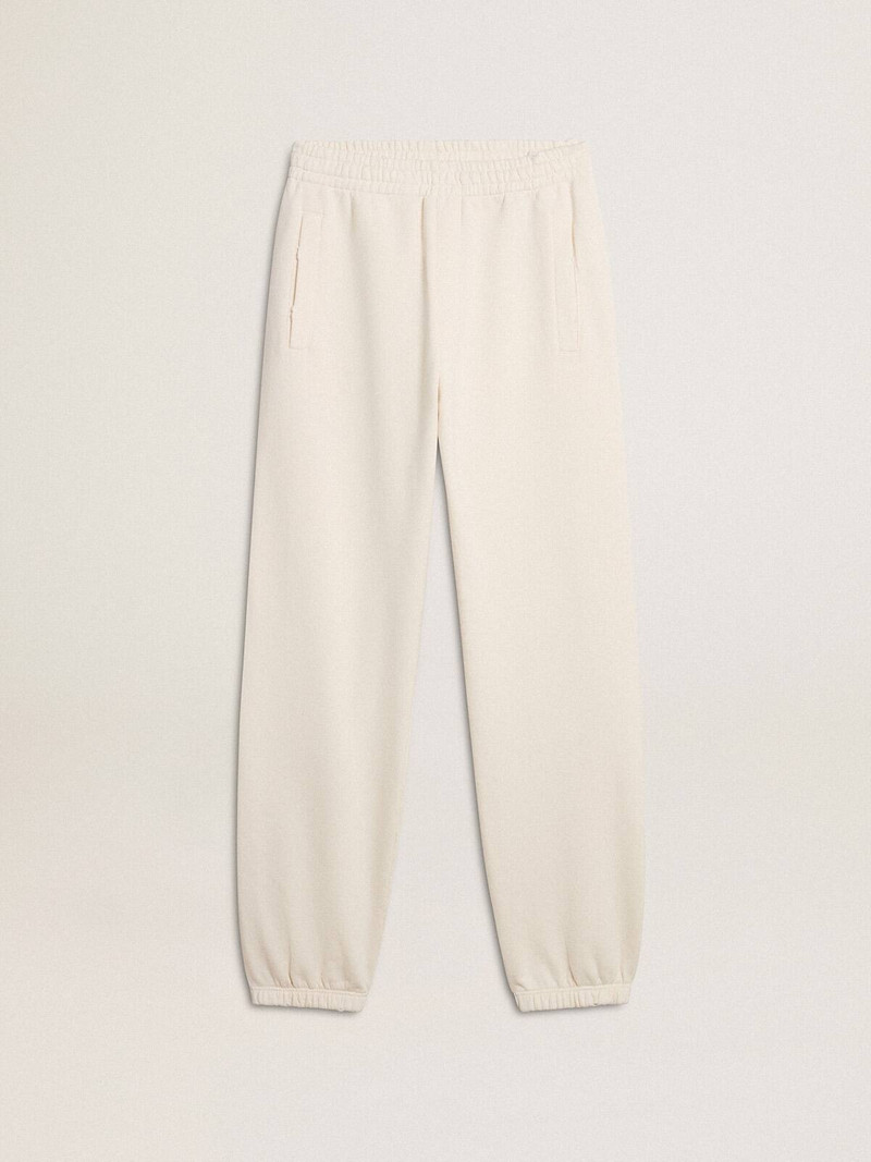 White joggers - 1