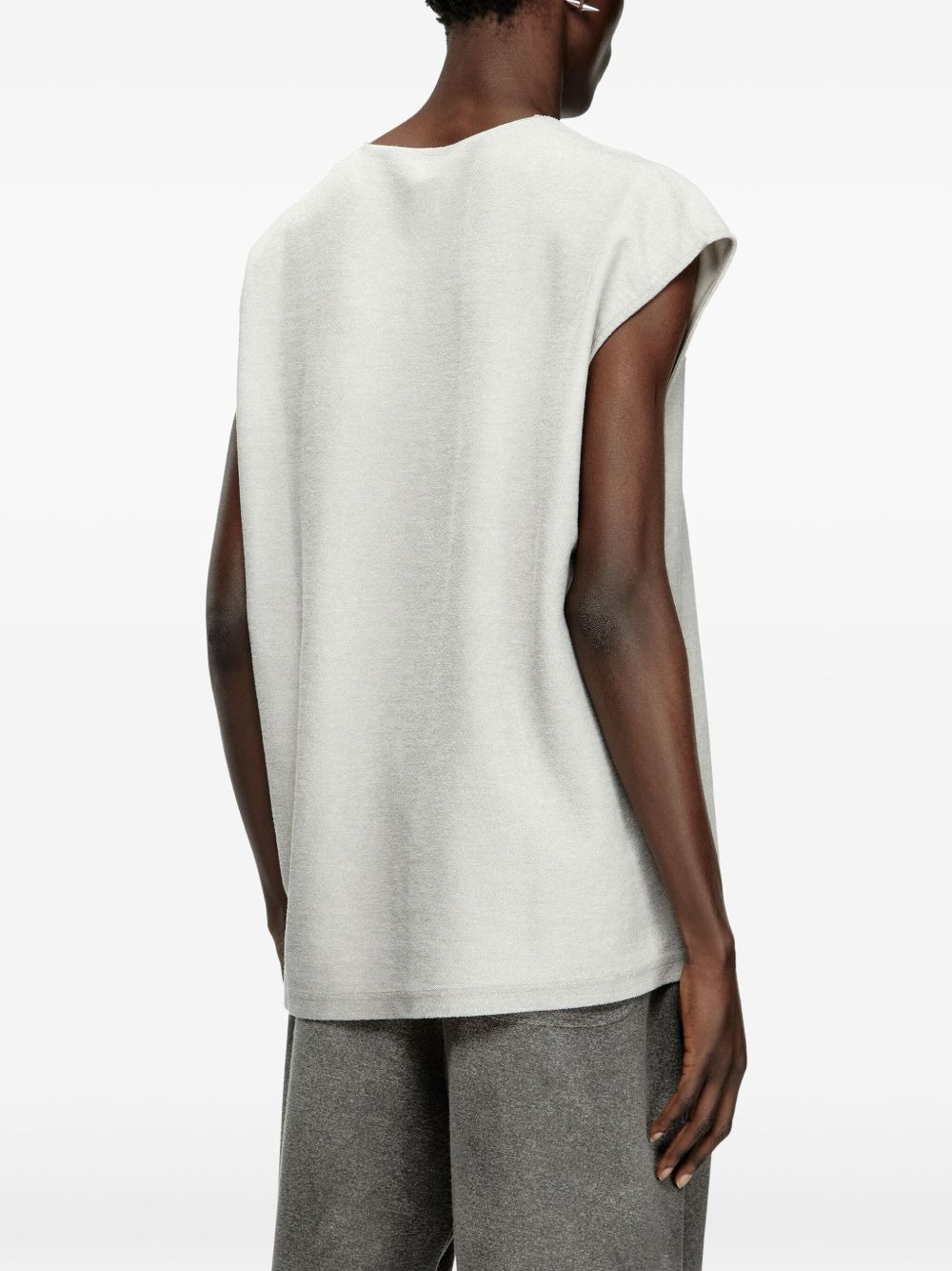 ripped-detailing T-shirt - 4