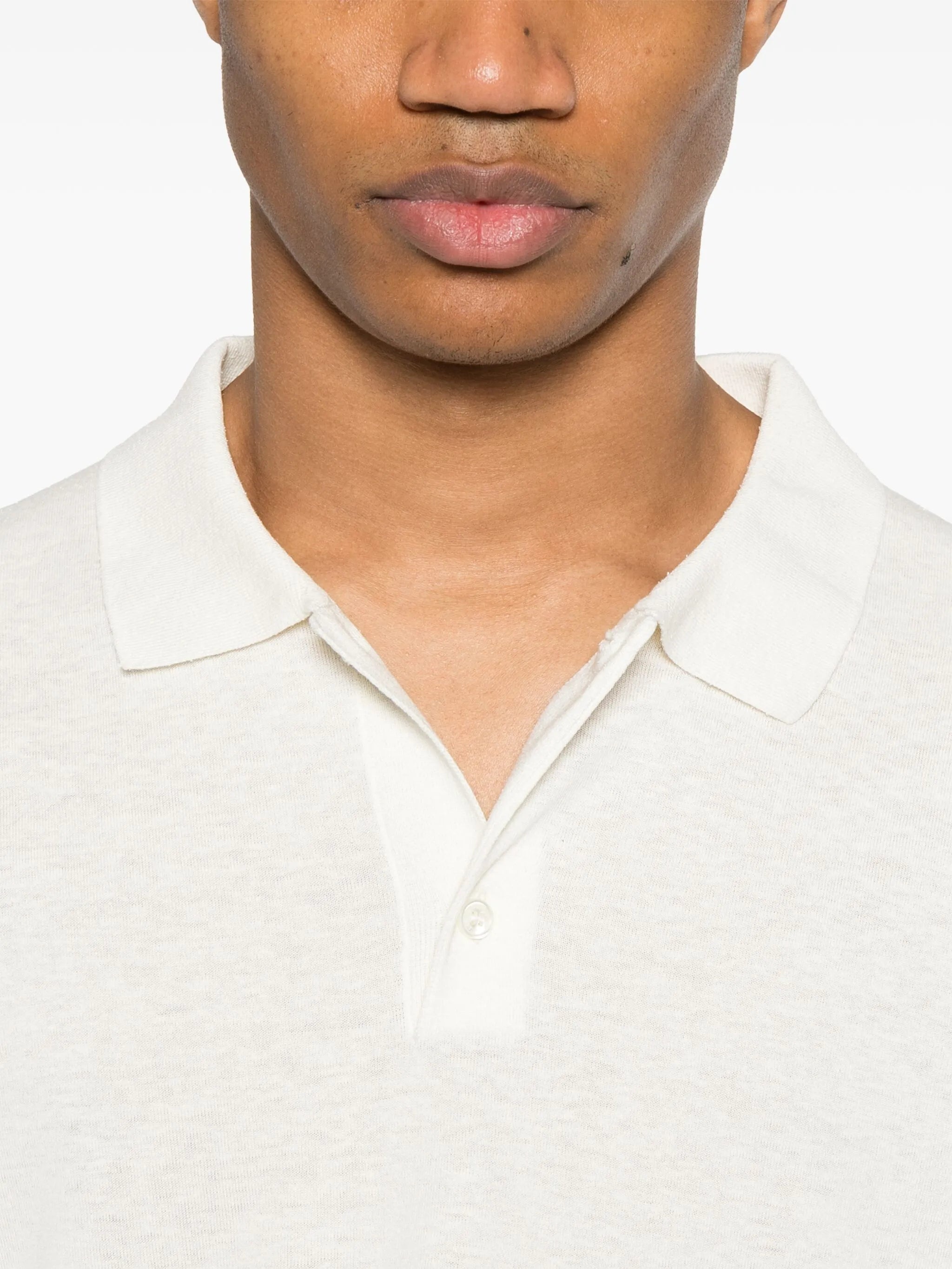 Fine-knit Polo Shirt - 4