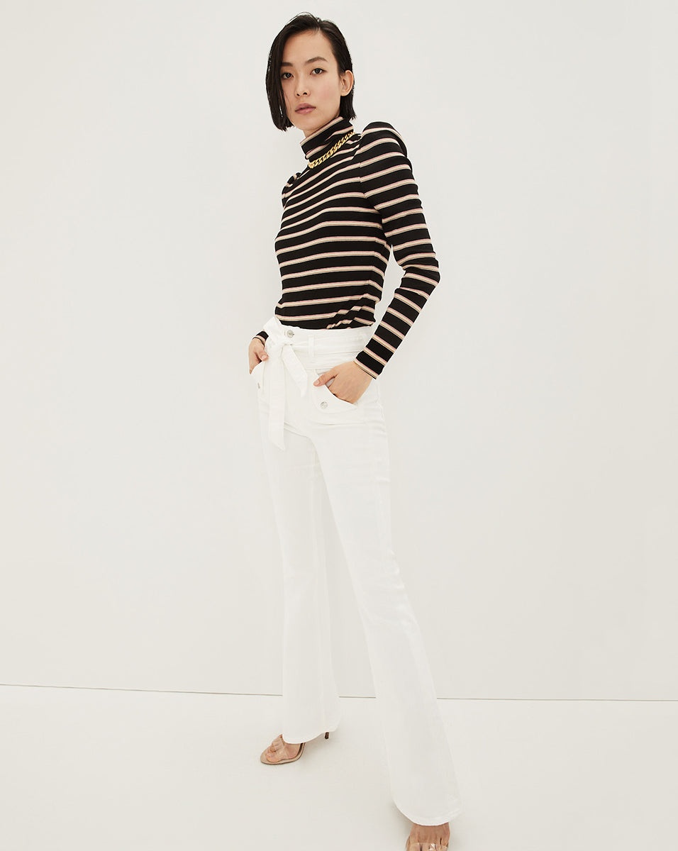 GISELLE SKINNY-FLARE JEAN - 2