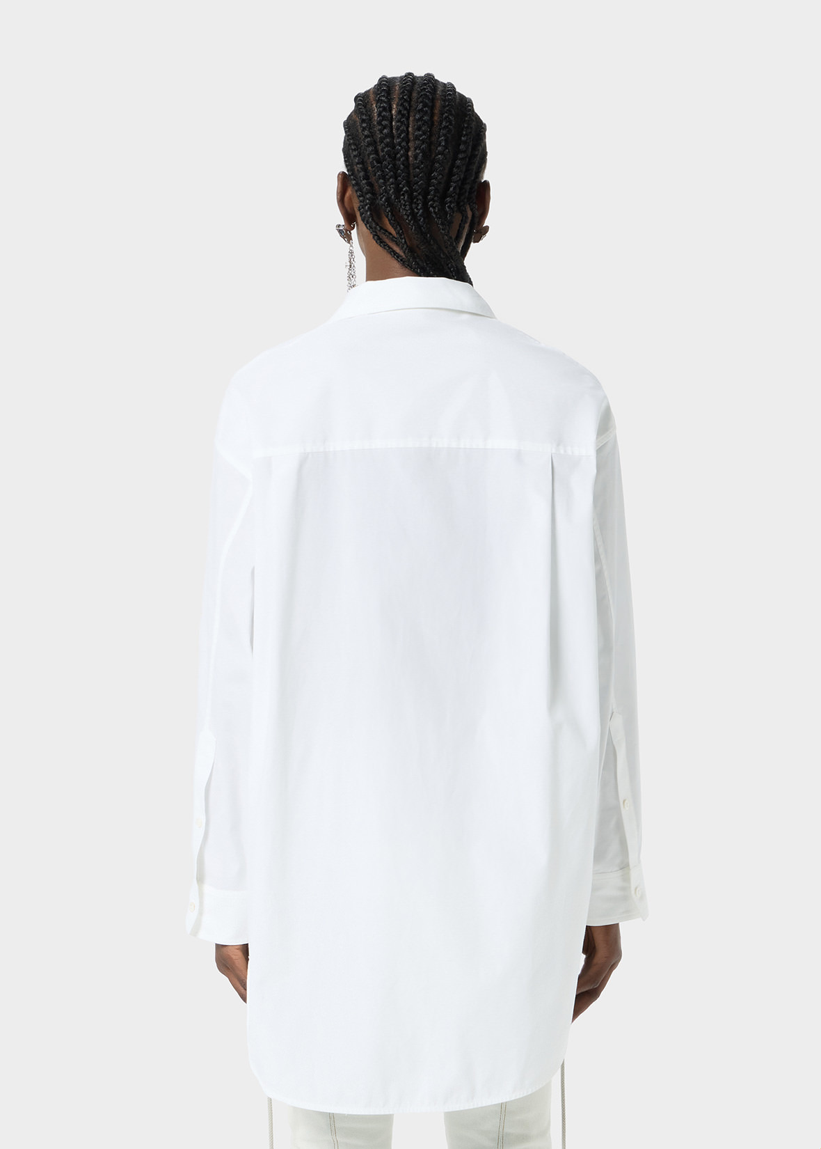 MEN’S SHIRT WITH RHINESTONE B MONOGRAM - 4