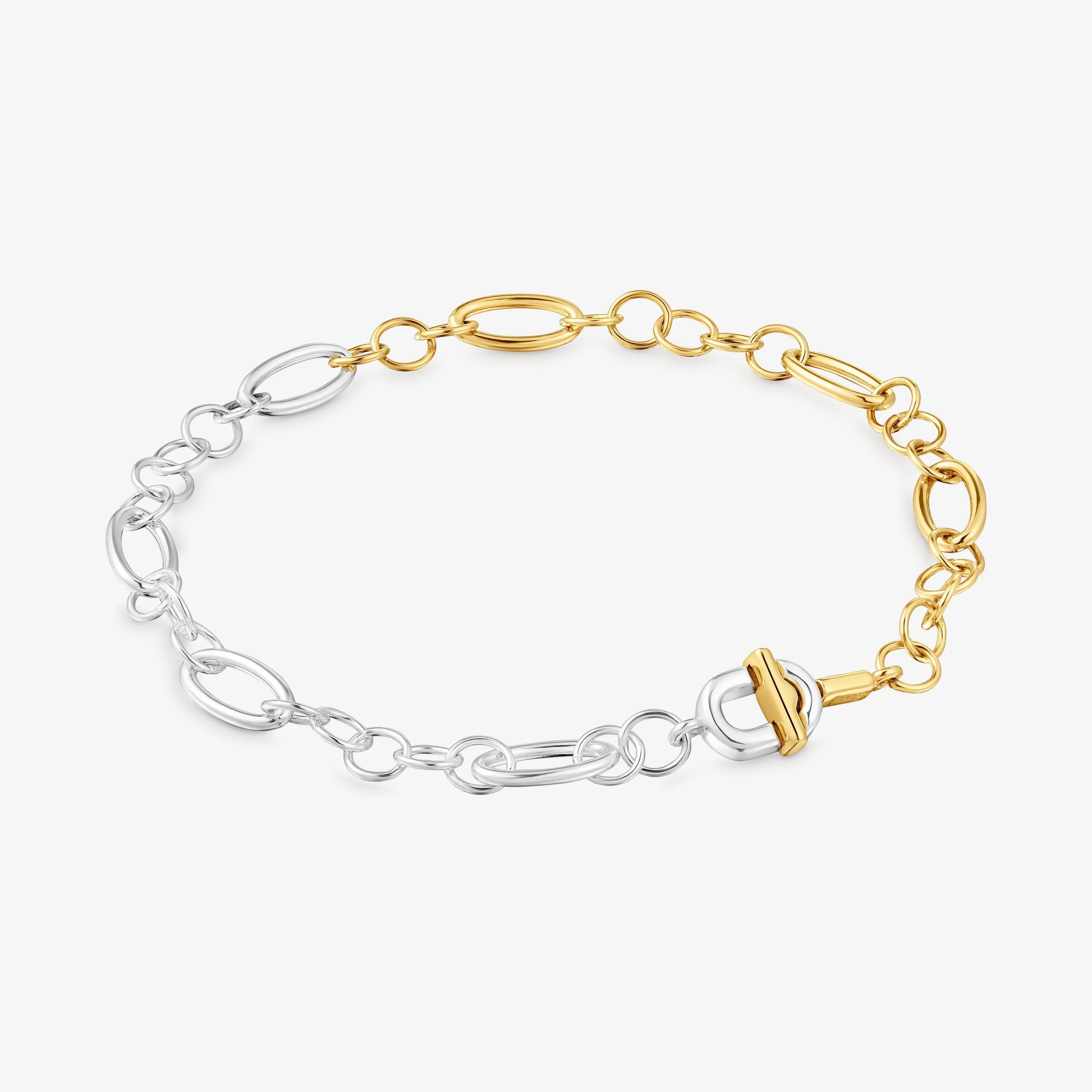 Small two-tone chain Bracelet TOUS MANIFESTO - 1