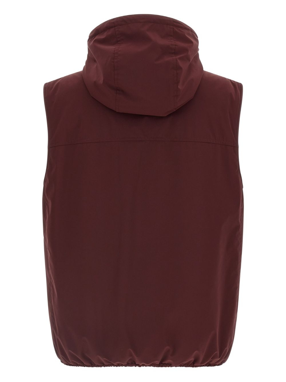 hooded padded waistcoat - 2