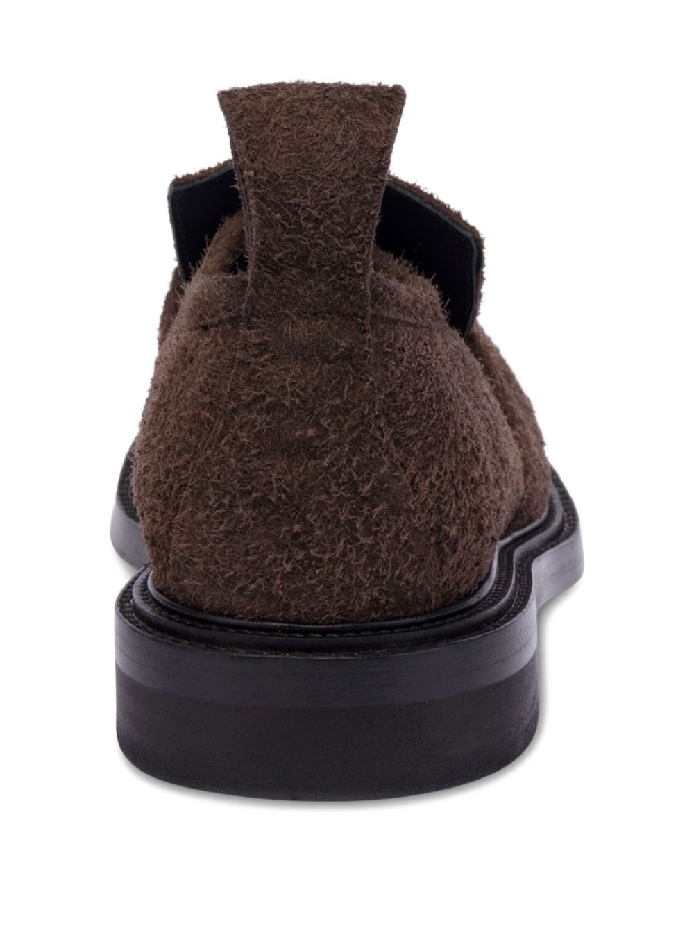 calf-hair slip-on loafers - 3