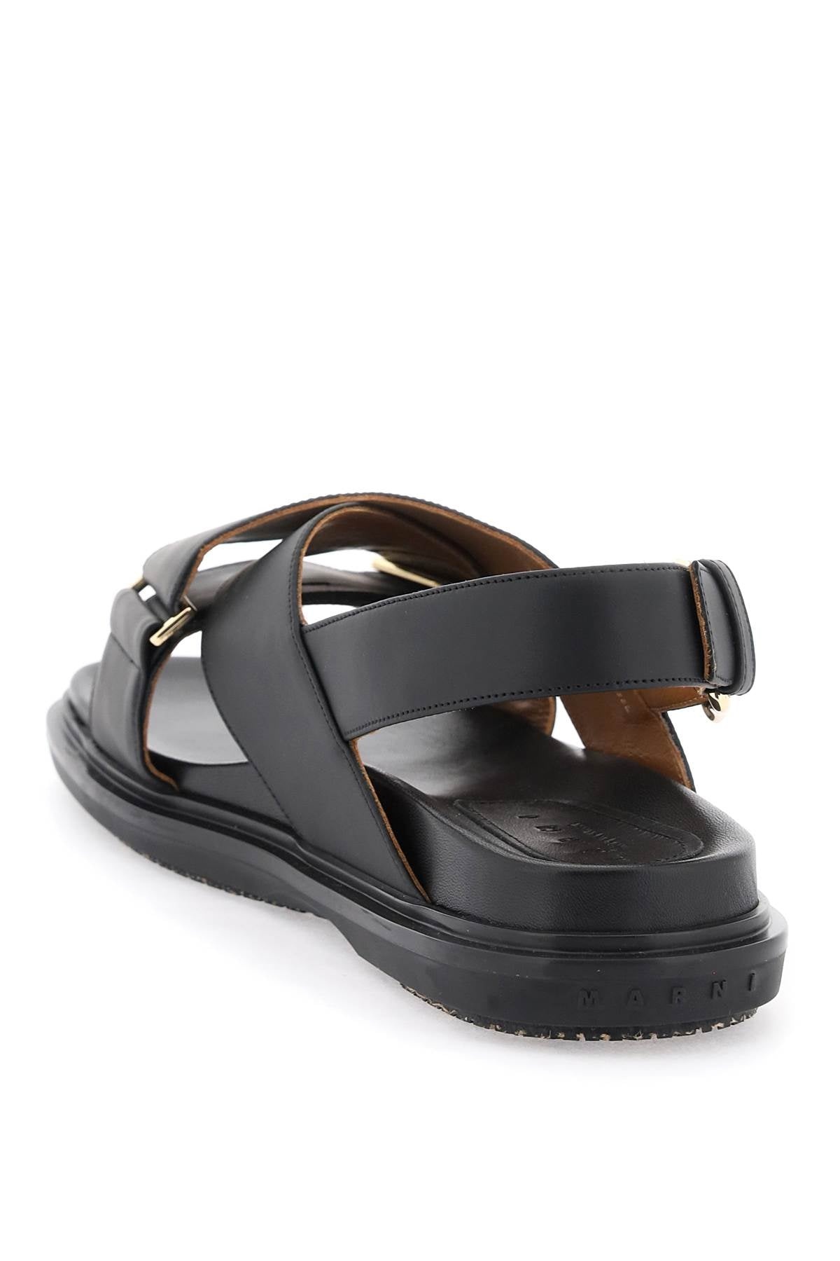 Marni Fussbett Leather Sandals Women - 3