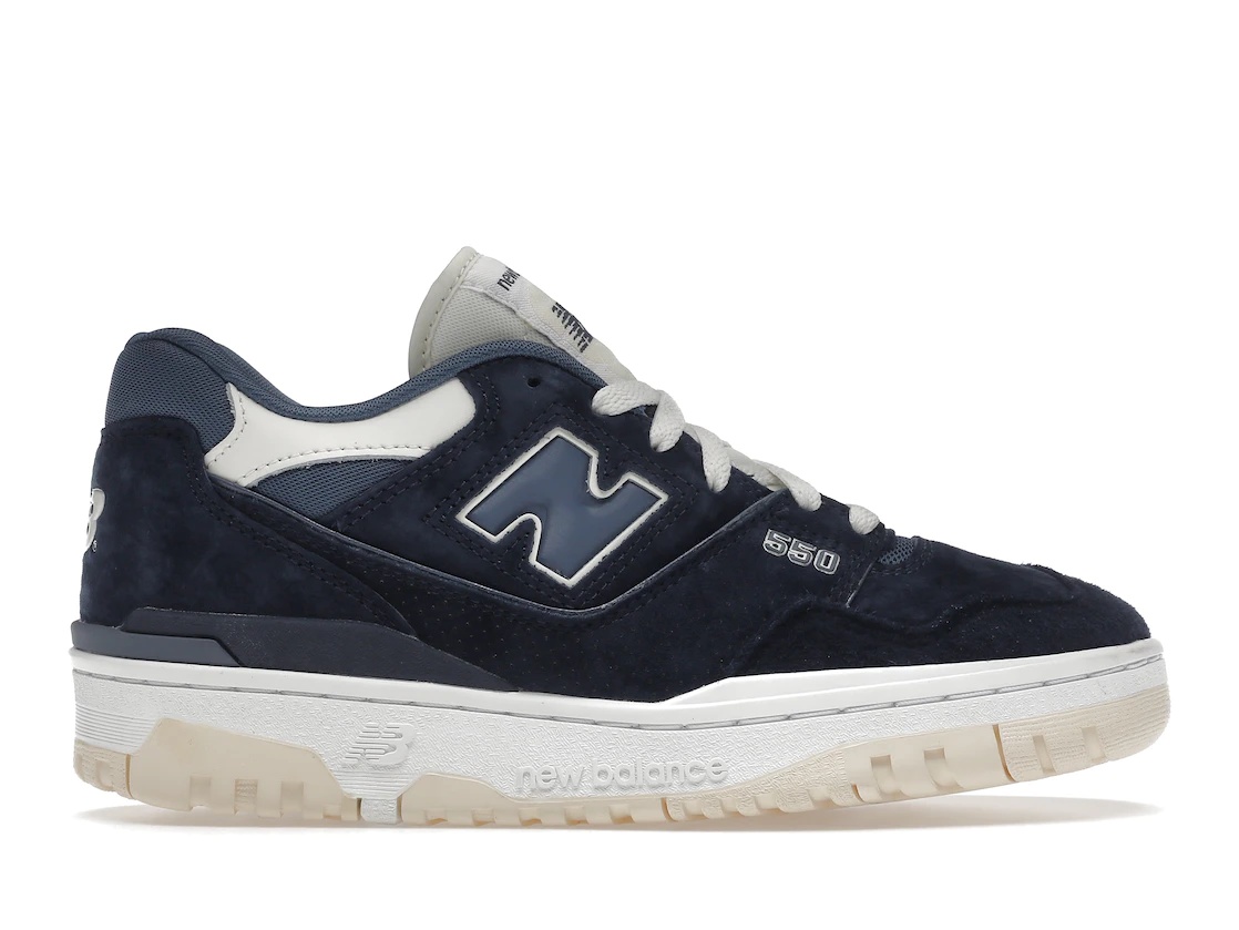 New Balance 550 Natural Indigo Suede - 1