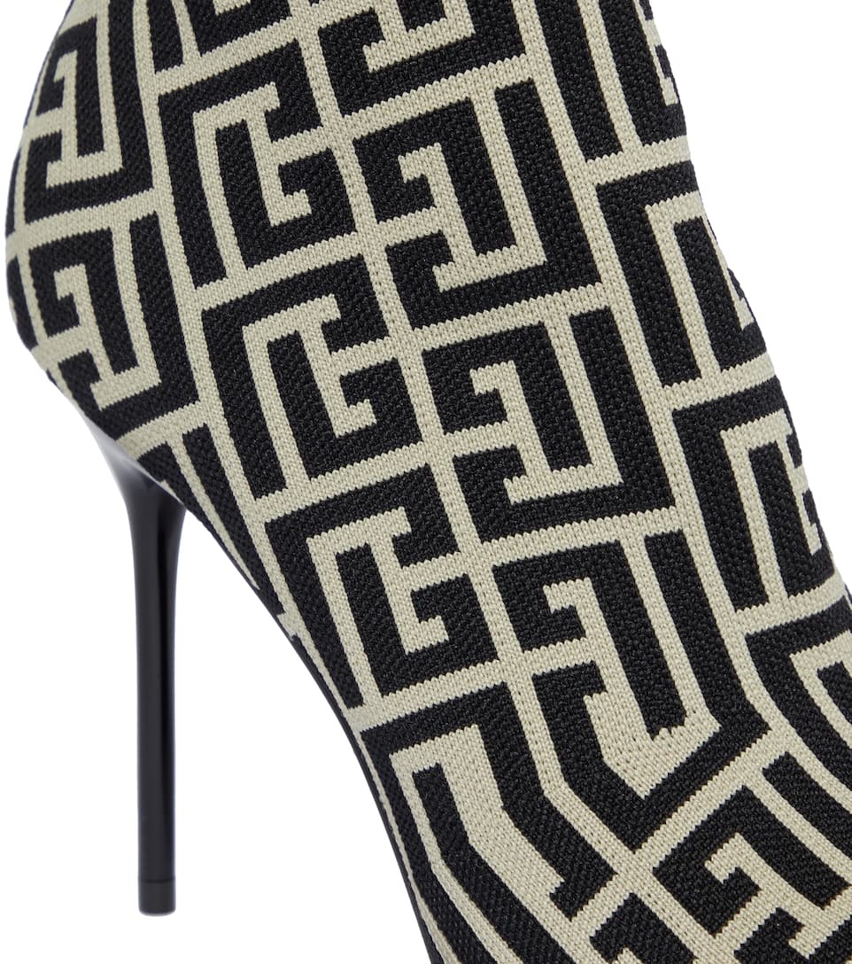 Skye printed sock boots - 6