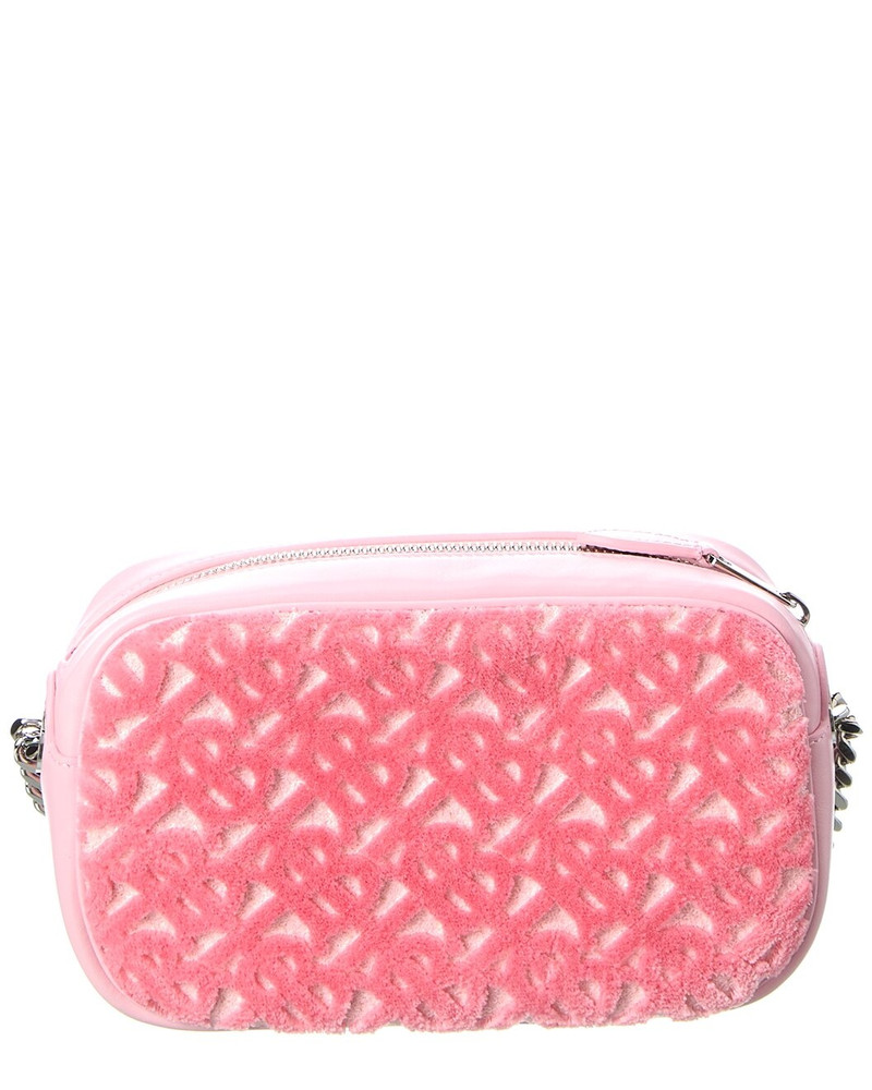 Burberry Burberry Lola Mini Terry & Leather Camera Bag outlook