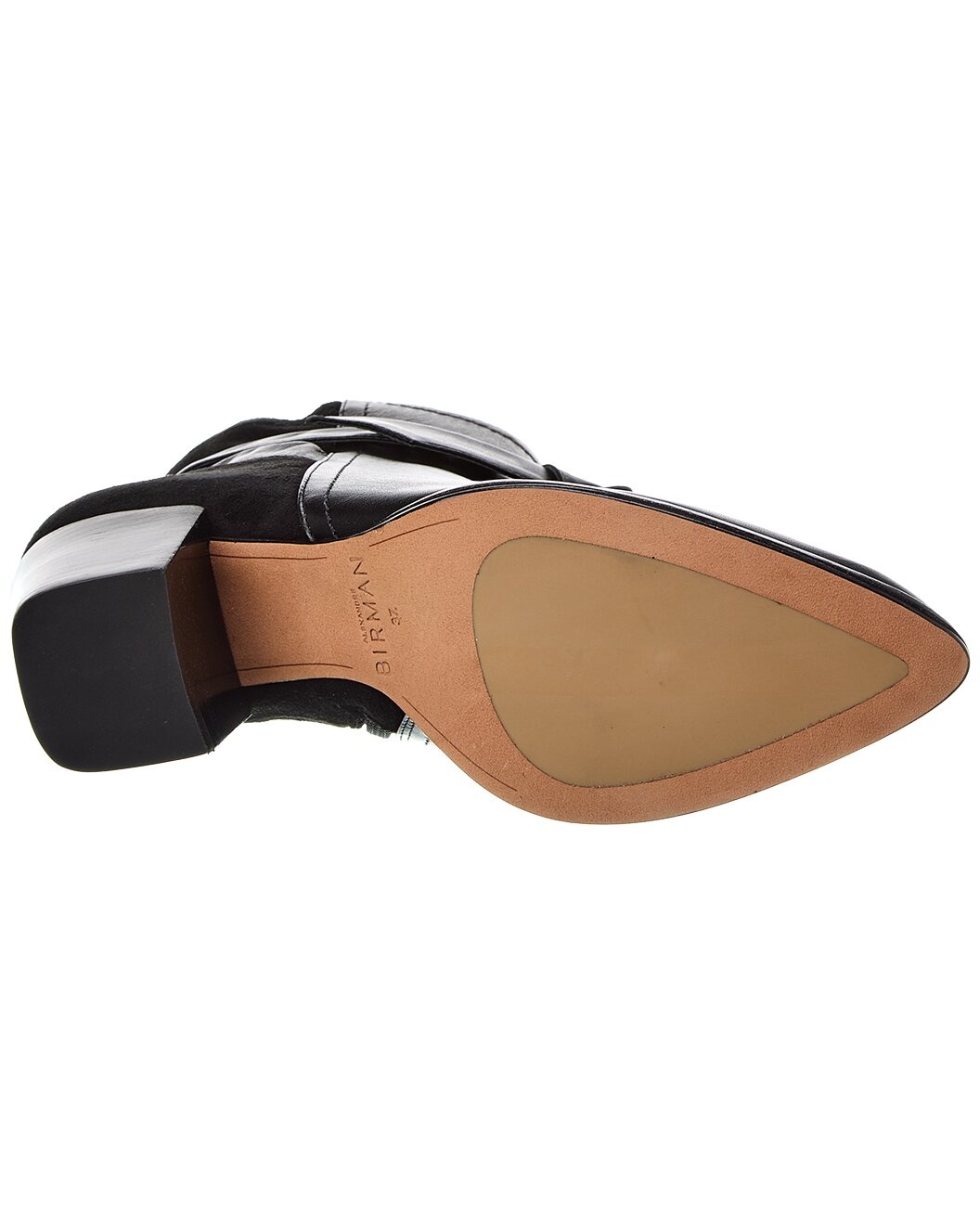 Alexandre Birman Clarita 60 Leather & Suede Bootie - 4