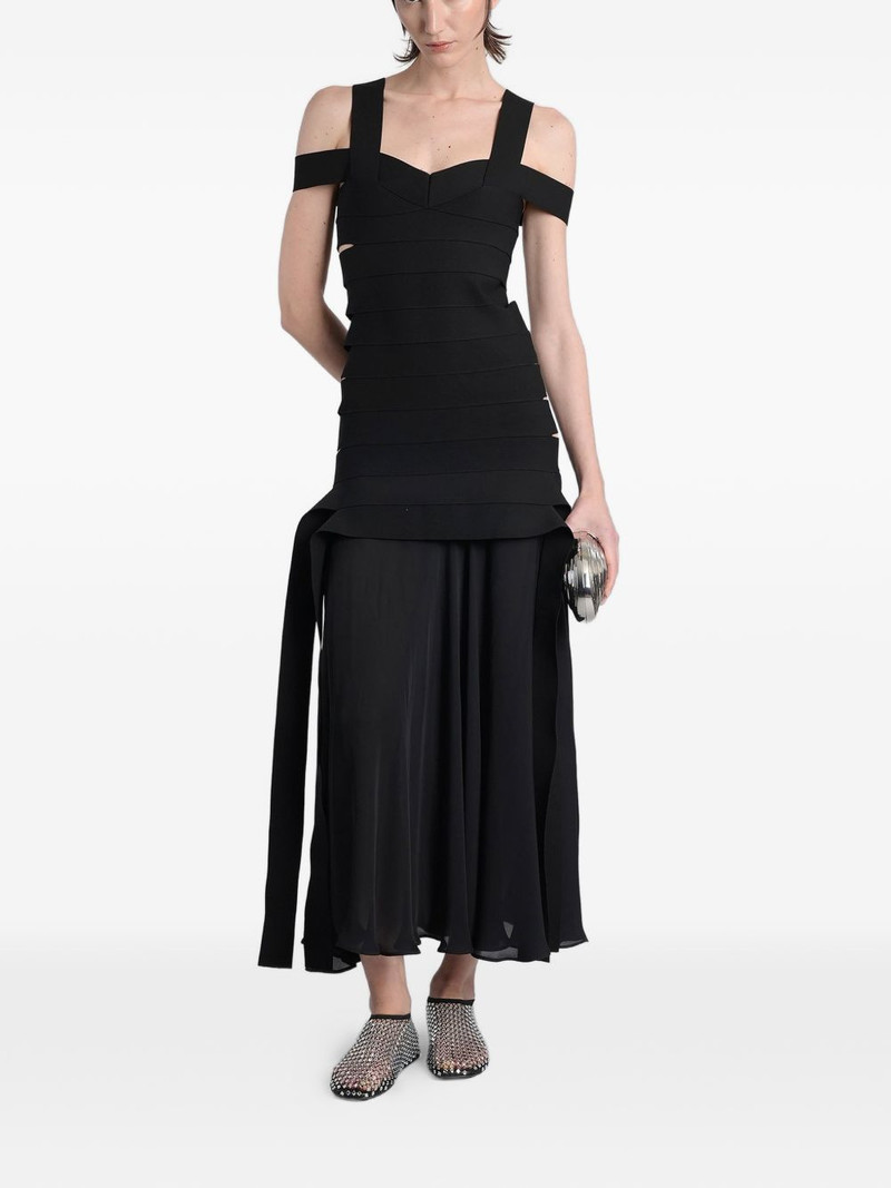 cut-out midi dress 1