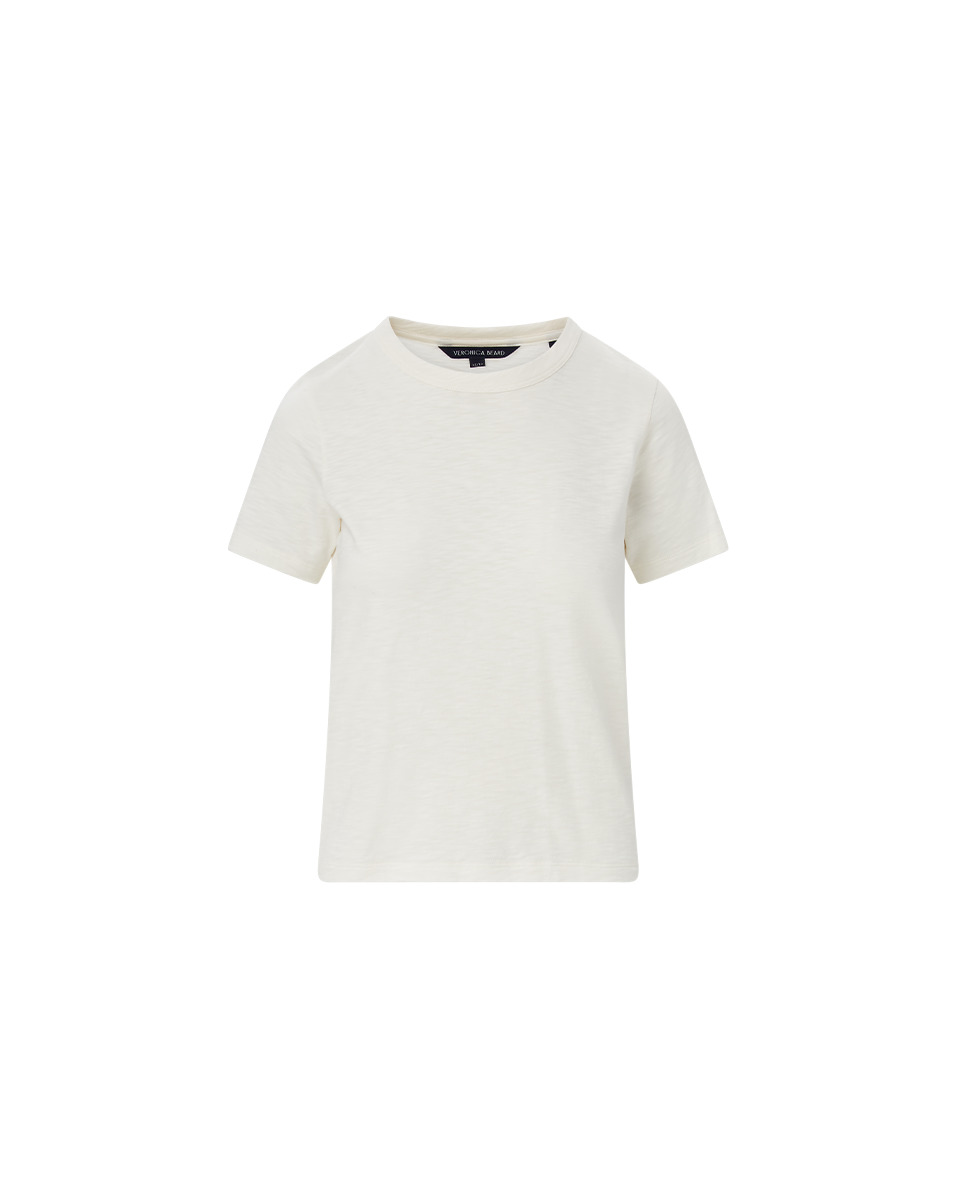 CARLA COTTON CREWNECK T-SHIRT - 1