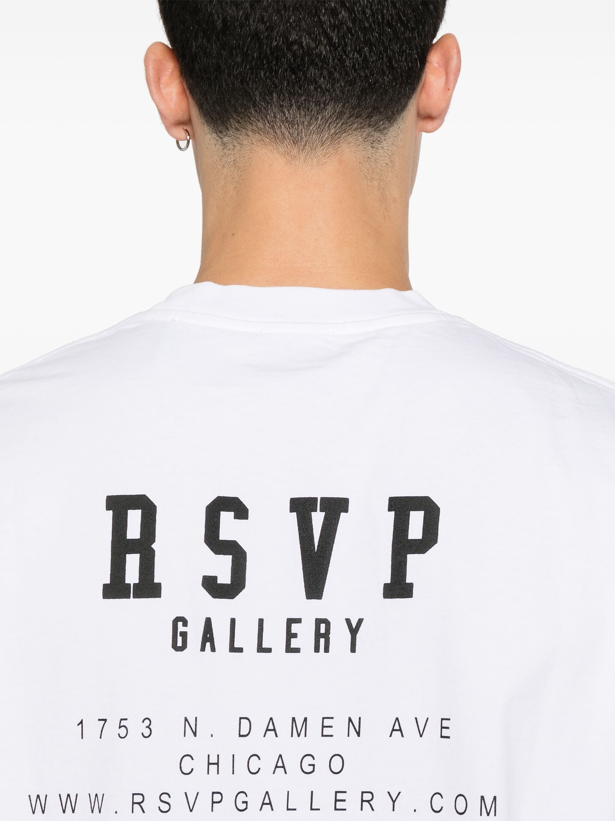 X RSVP Gallery Cotton T-shirt - 4