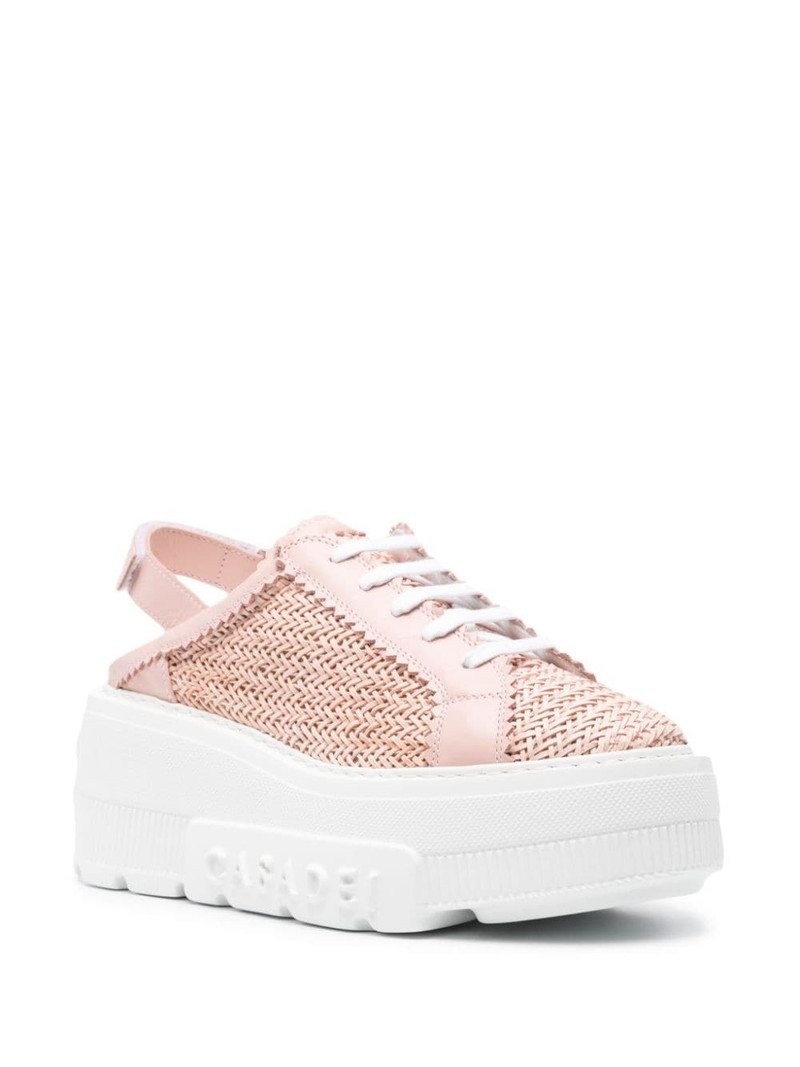 CASADEI Hanoi slingback leather sneakers outlook
