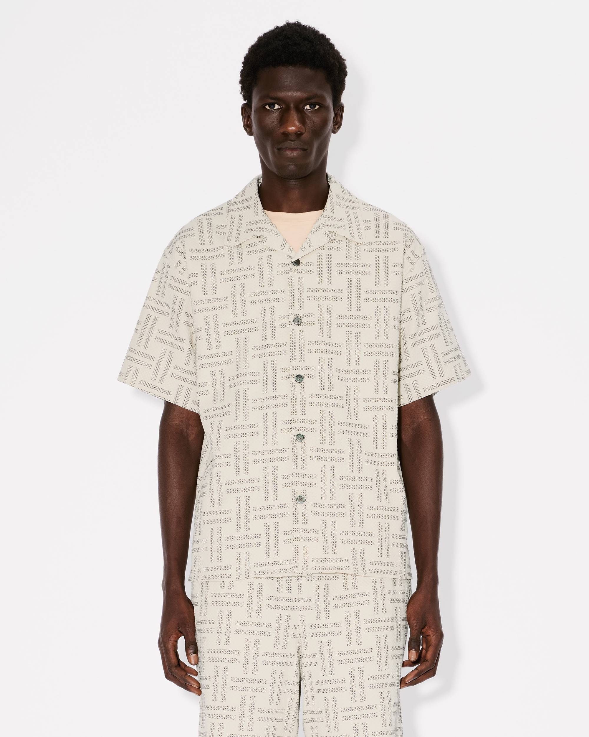 'KENZO Weave' hawaiian shirt - 3