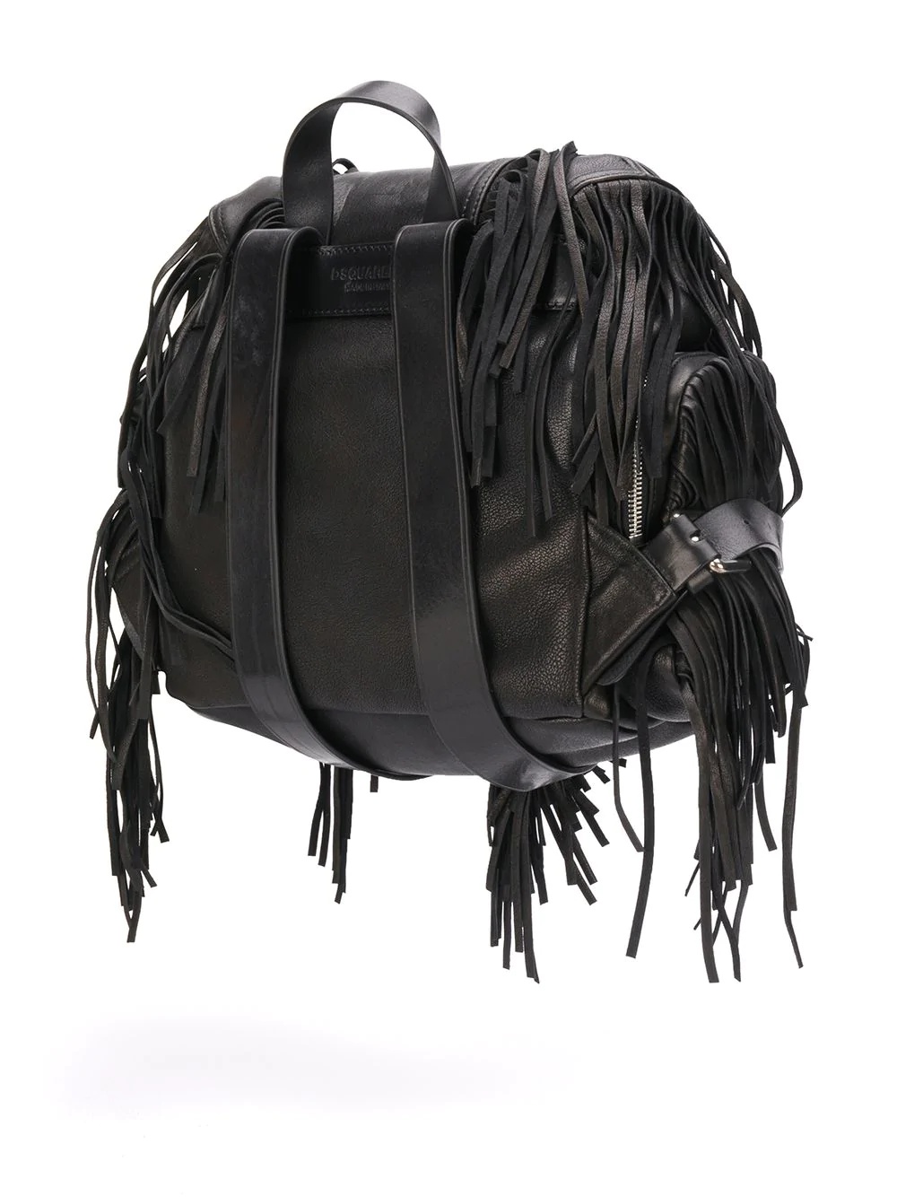 fringe detail backpack - 3