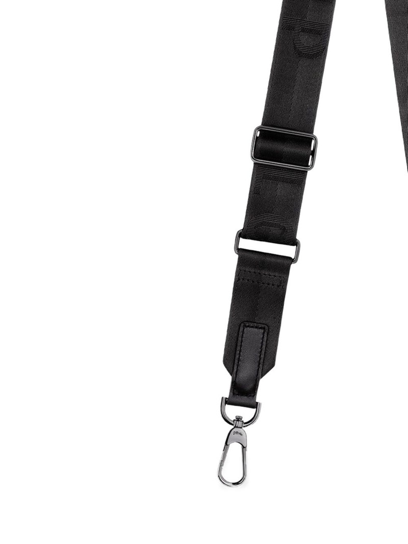 Longchamp logo-embroidered shoulder strap outlook