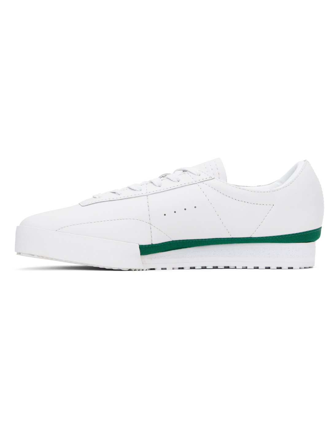 White Aura Runway Sneakers - 3