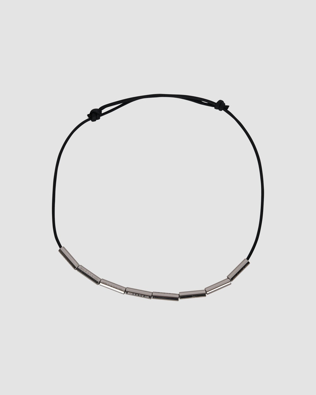 LOGO TUBE NECKLACE - 5