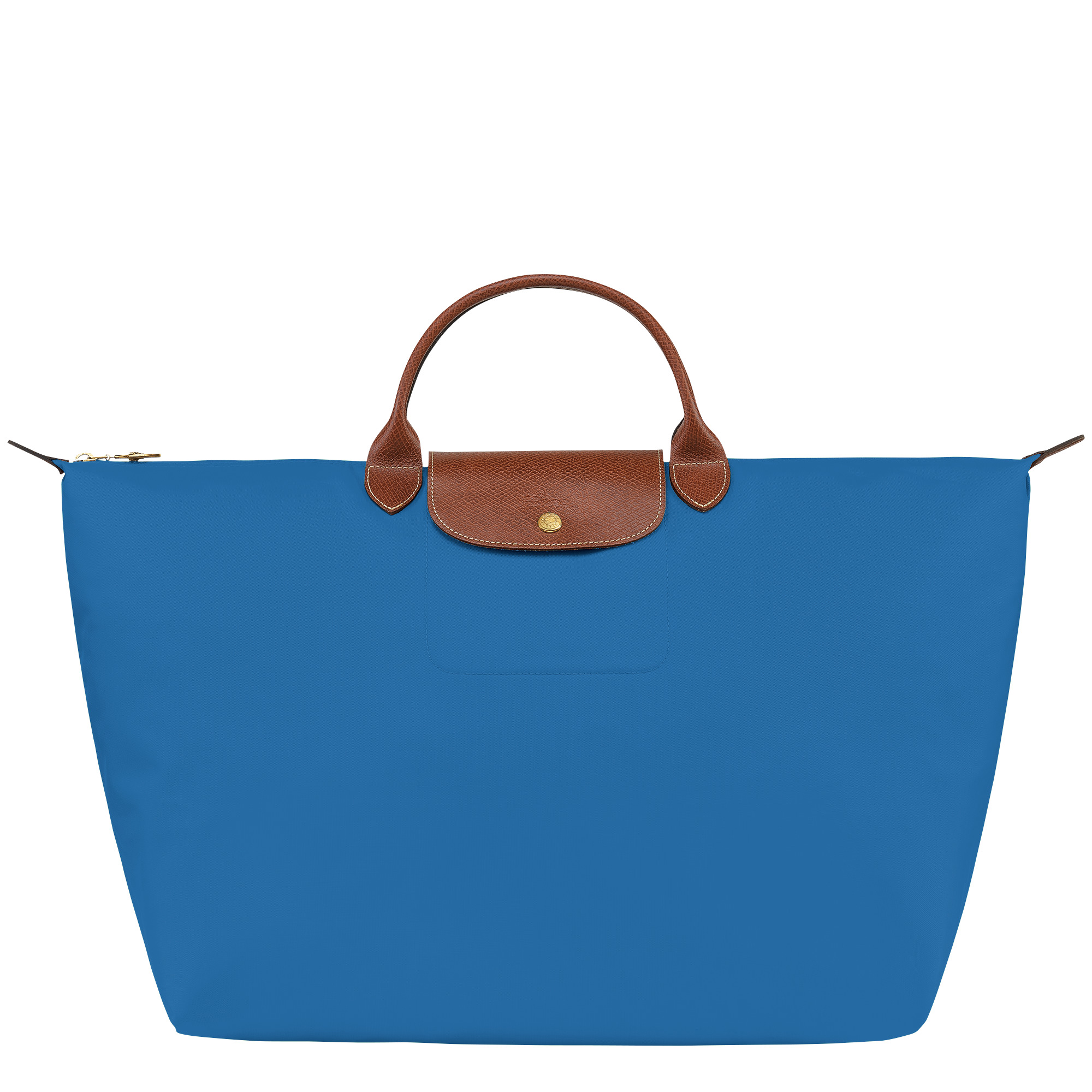 Le Pliage Original S Travel bag Cobalt - Recycled canvas - 1