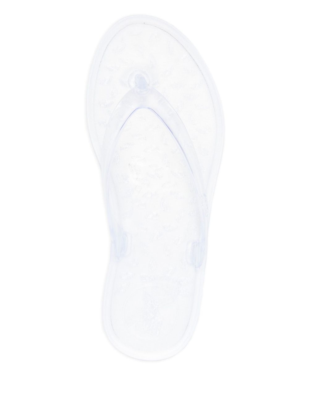 transparent-design flip flops - 4