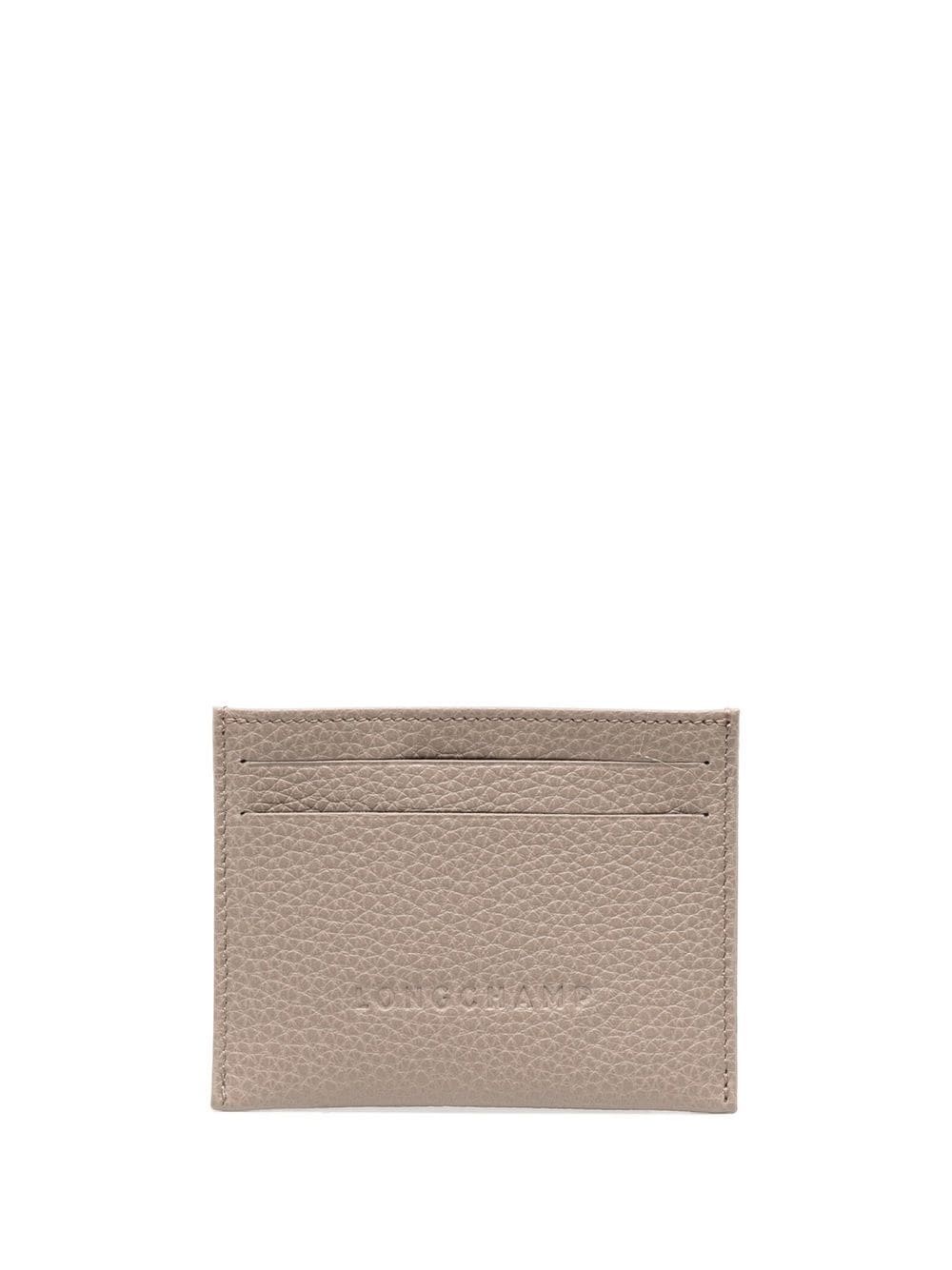 Le Foulonné leather cardholder - 1