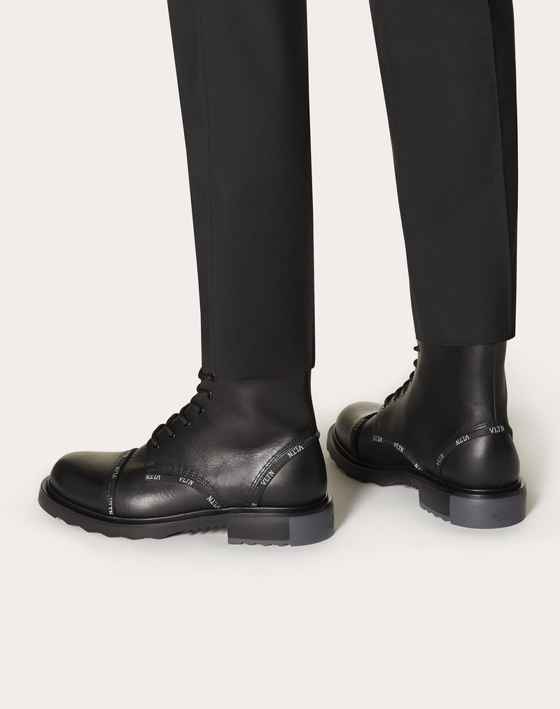 Calfskin Combat Boot with VLTN Band 6