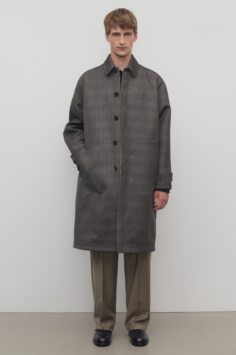 Palo Coat in Virgin Wool and Silk 3