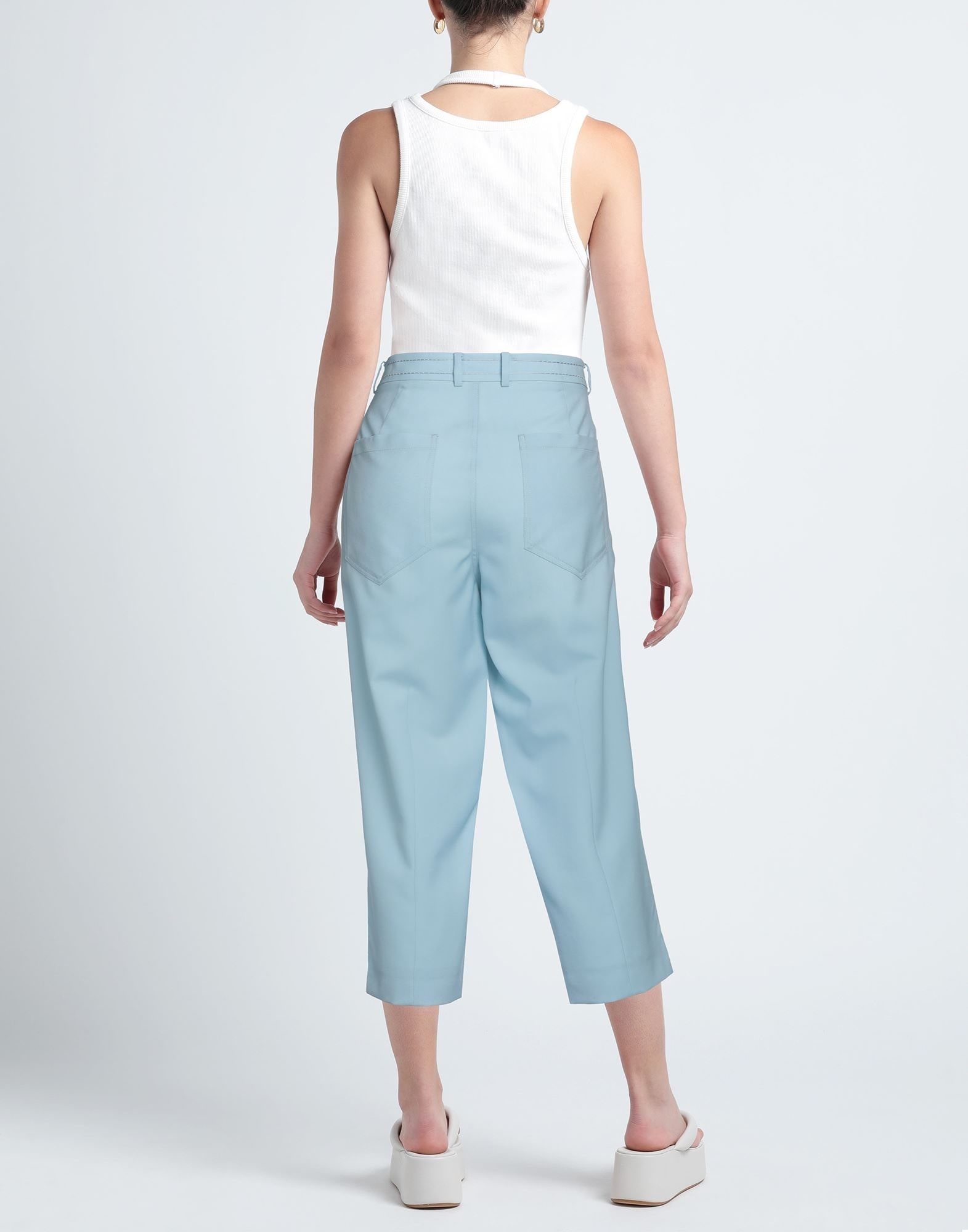 Sky blue Women's Casual Pants - 3