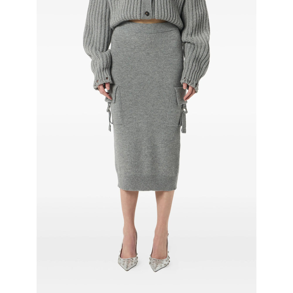 Blumarine Grey Skirts - Pencil Skirts Women - 2