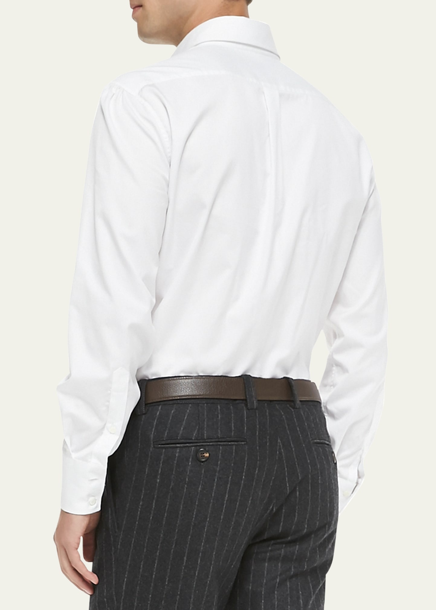 Men's Button-Down Slim-Spread Collar Shirt - 2