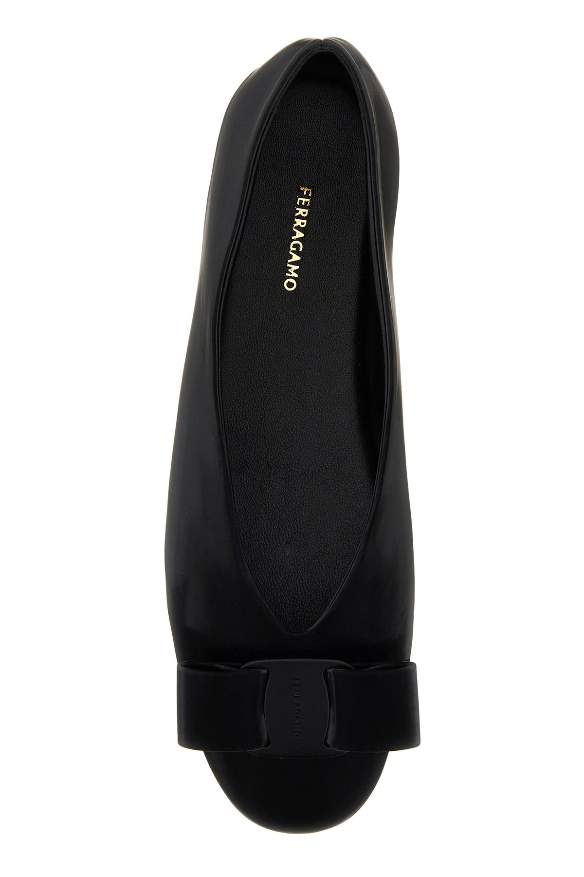 Black leather Vanna I ballerinas - 4