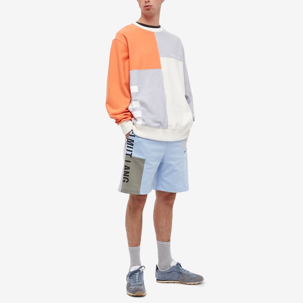 Helmut Lang Patchwork Logo Crew Sweat - 8