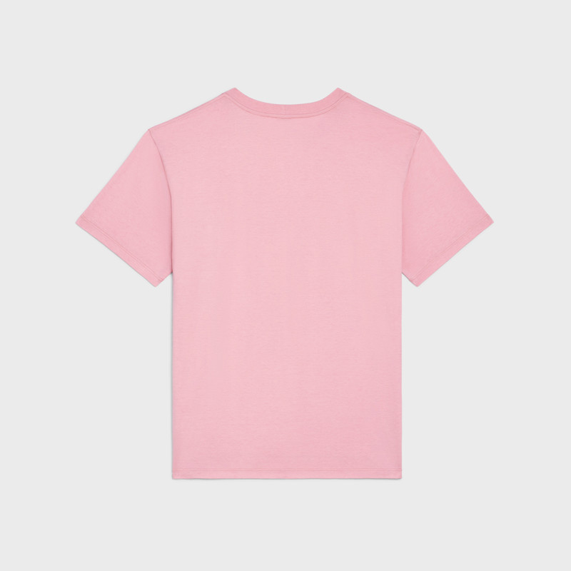 CELINE Loose Celine T-shirt in Cotton jersey outlook