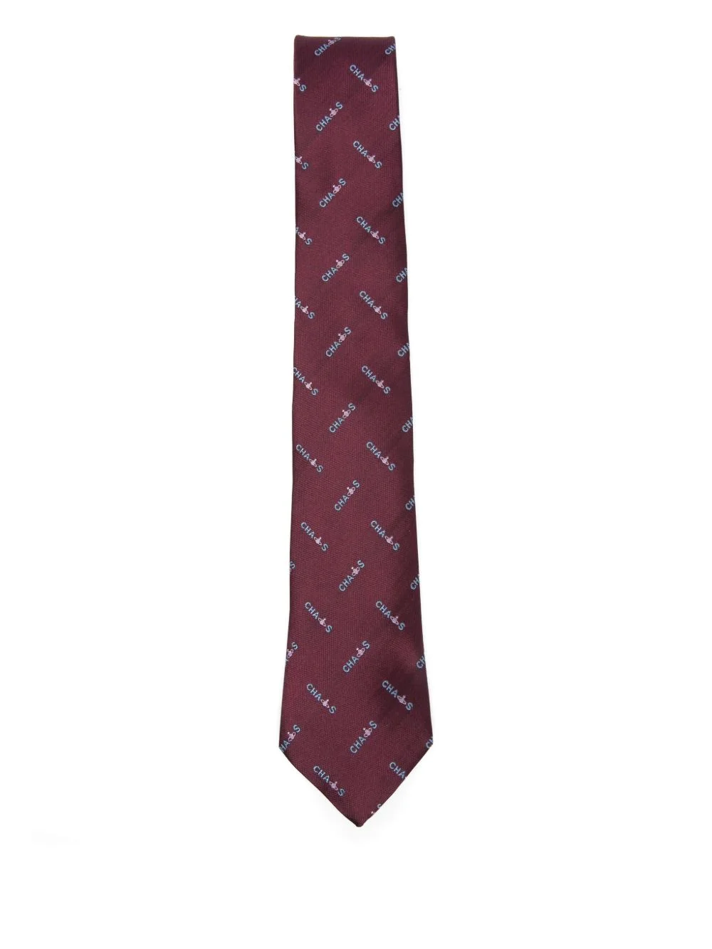 patterned tie - 1