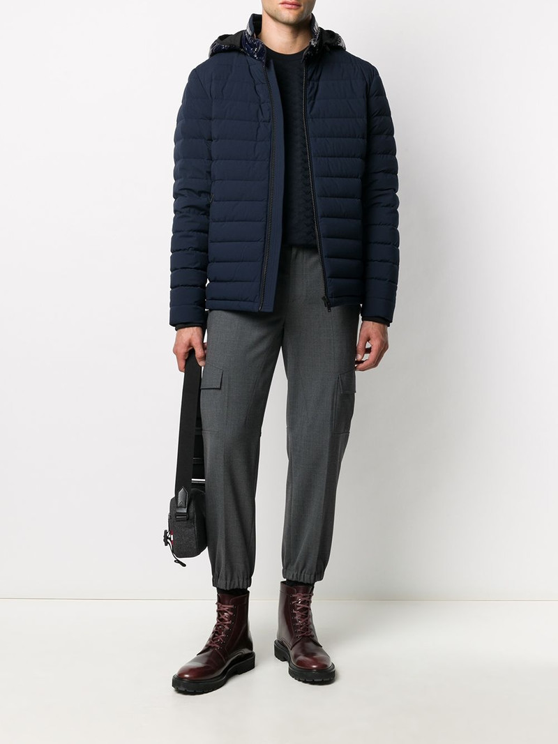 EMPORIO ARMANI embossed logo cotton T-shirt outlook