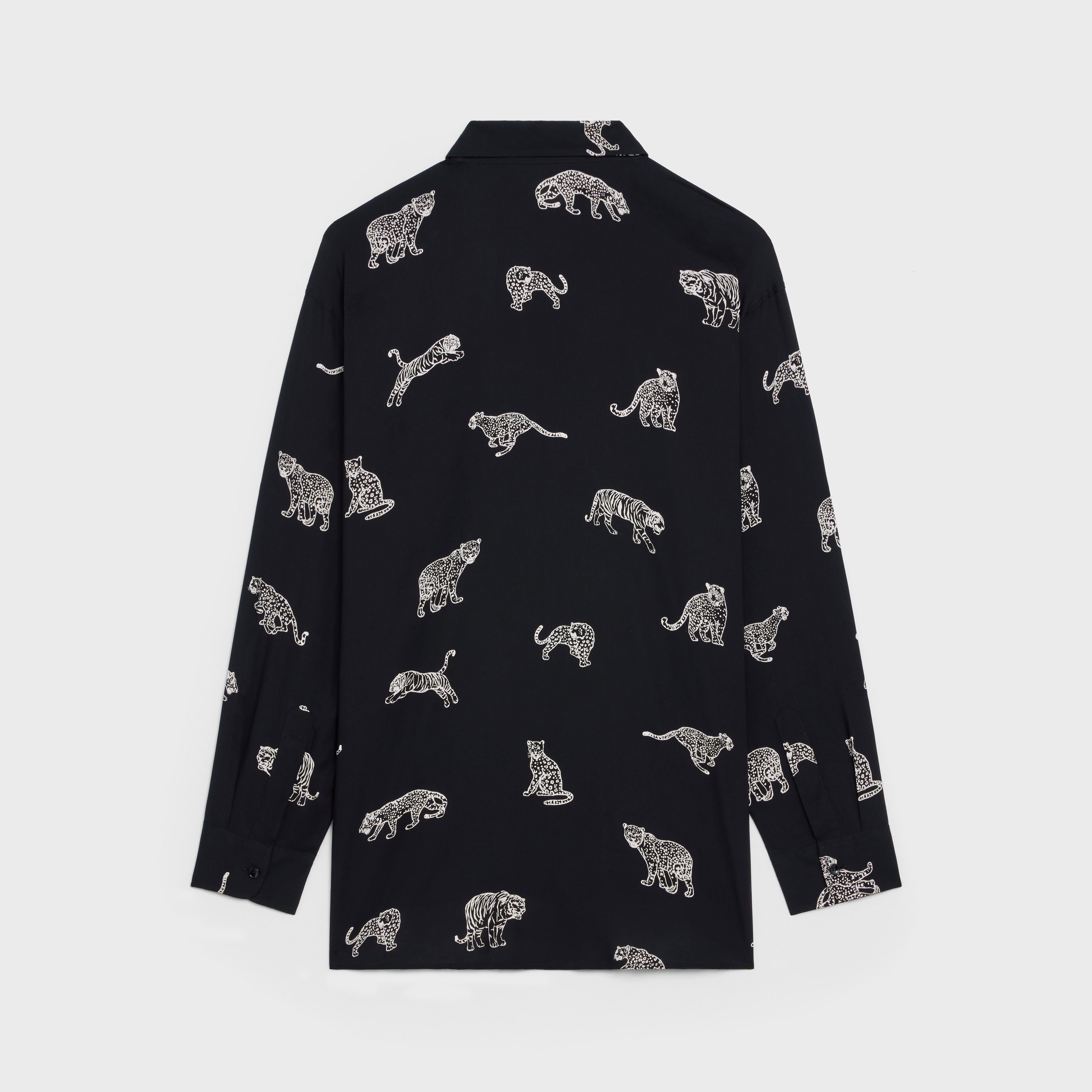 OVERSIZED SHIRT IN PRINTED VISCOSE - 2