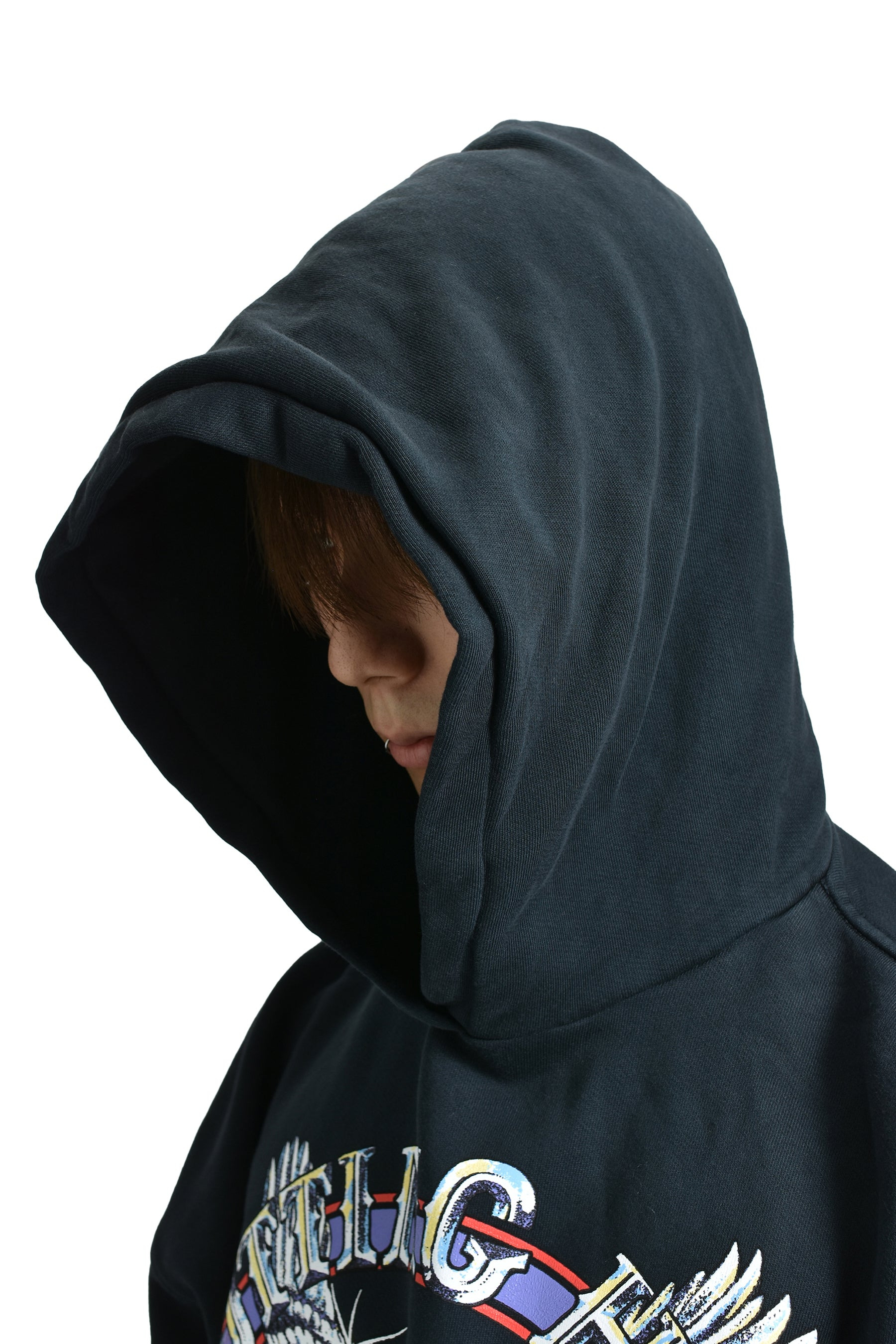 NOTTING HILL EAGLE HOODIE / VTG BLK - 4