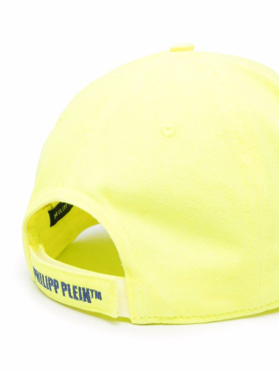 PHILIPP PLEIN distressed logo patch cap outlook