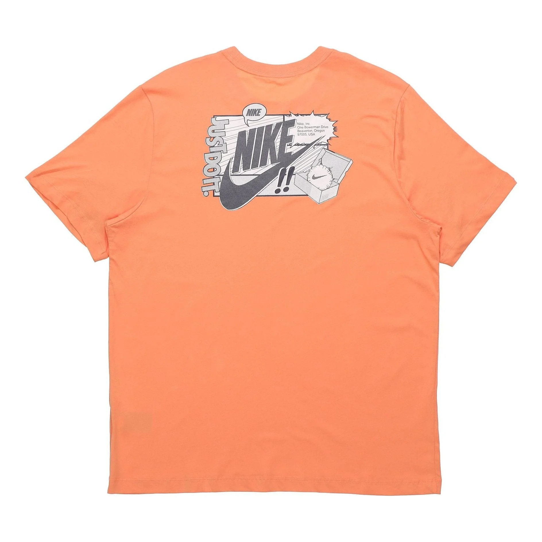 Nike AS M Nike Sportswear NSW Tee Shoe Printing Short Sleeve Red Orange CT6869-871 - 1