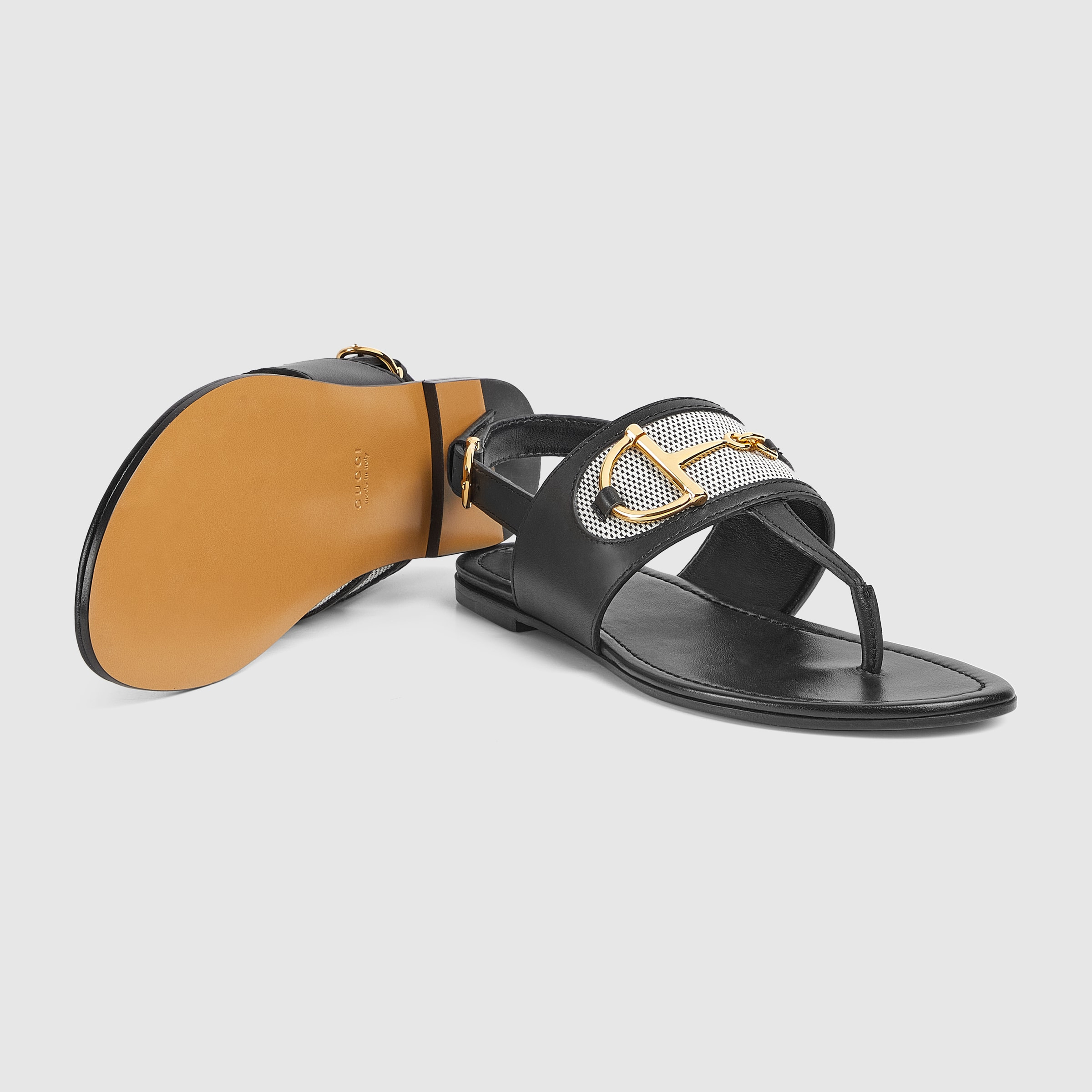 Women's thong sandal with Horsebit - 5