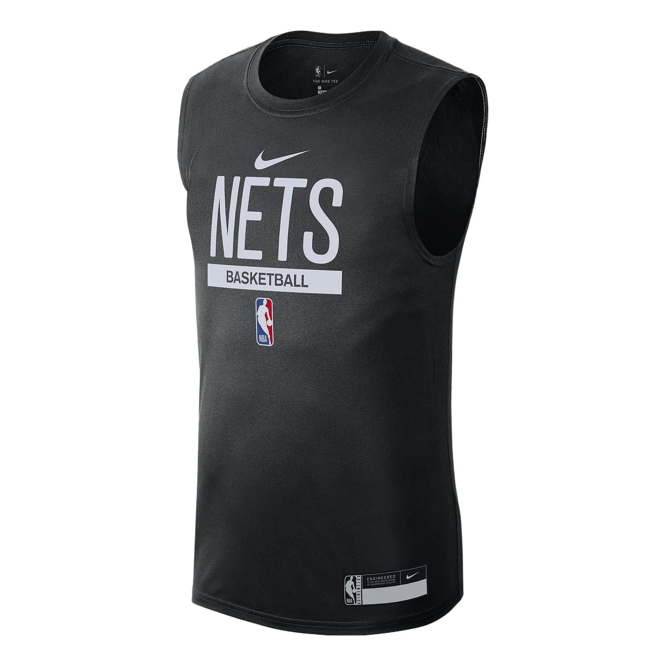 Nike x NBA Brooklyn Nets Training Jersey 'Black' DR6753-010 - 1