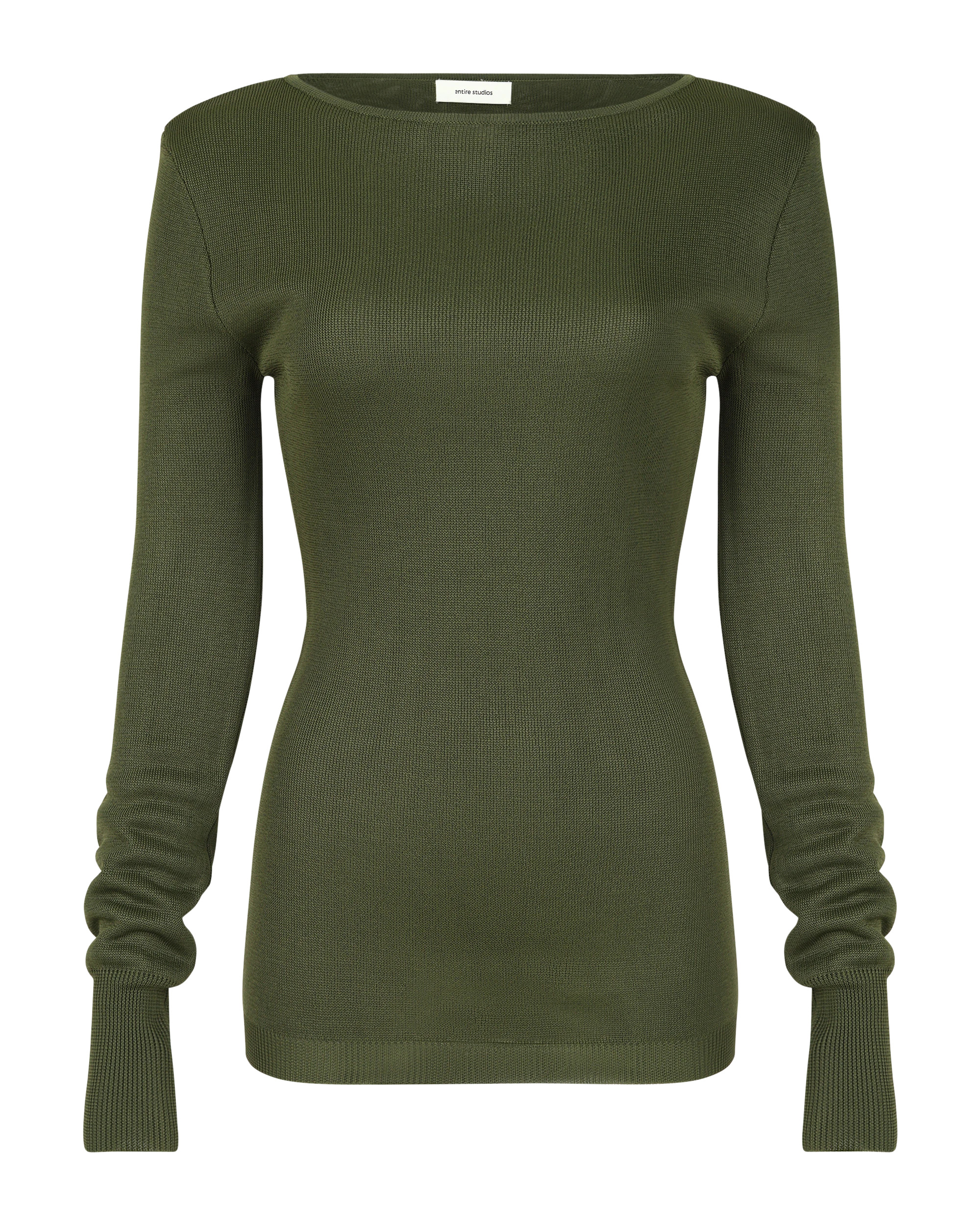 LS BOAT NECK TOP MOSS - 4