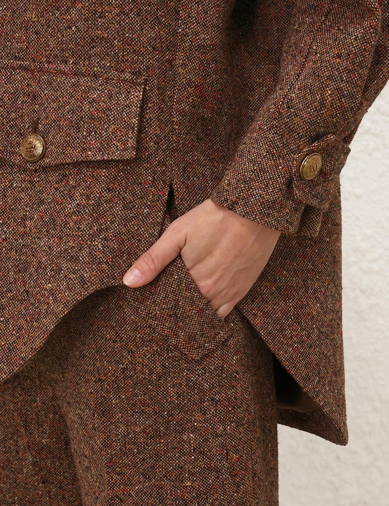 ILLUSTRATION TWEED PANT 6
