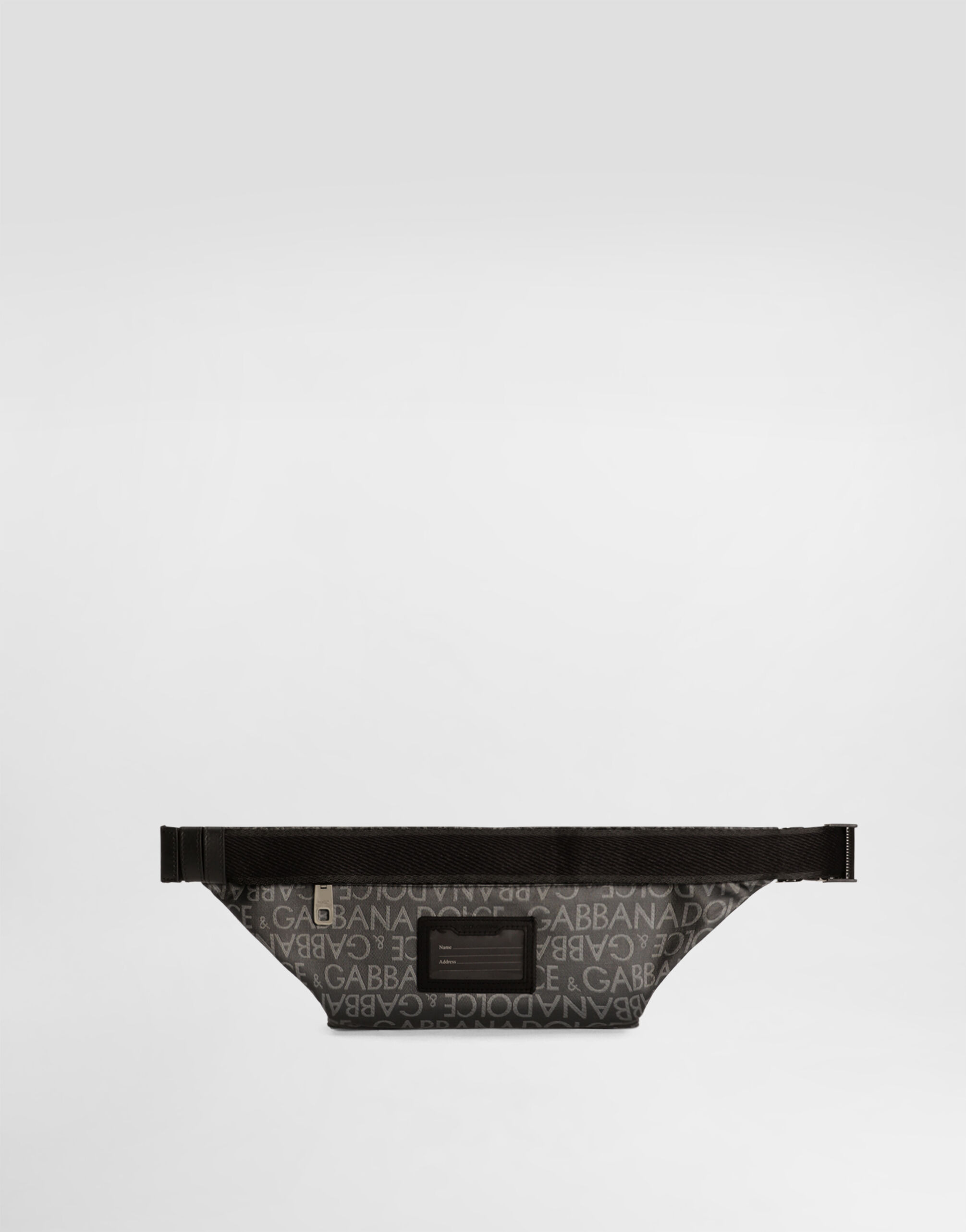 Small coated jacquard belt bag - 3