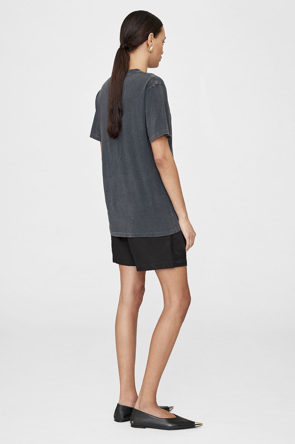 Lili Tee Retro Eagle - Washed Black - 3