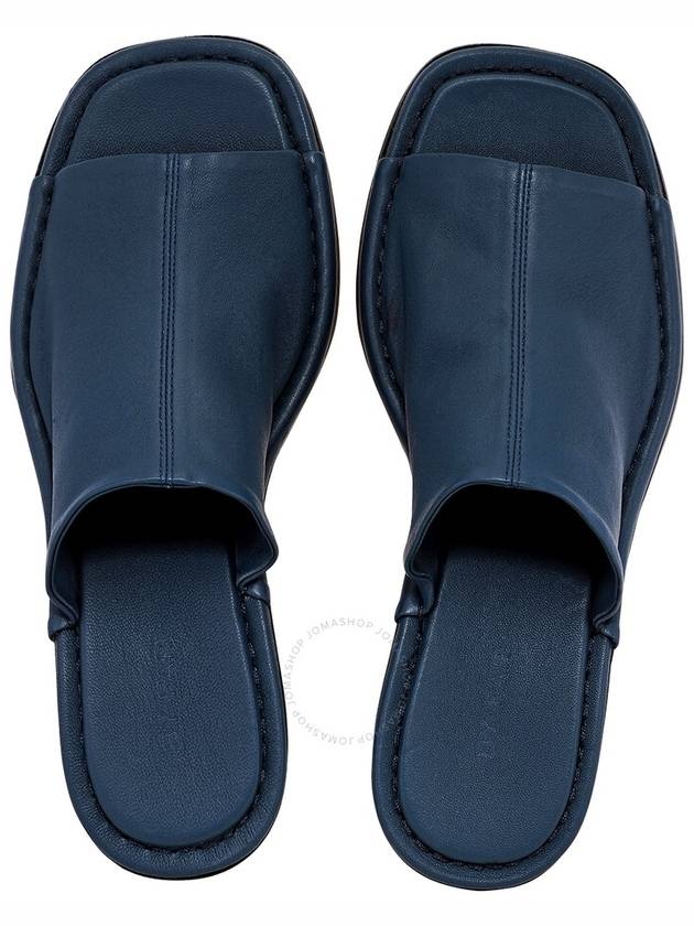 By Far Ladies Frankie Cobalto Leather Heeled Sandals, Brand Size 36 ( US Size 6 ) - 3