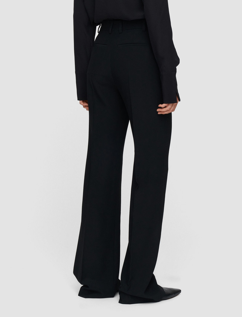 Wool Viscose Faille Morissey Trousers 3